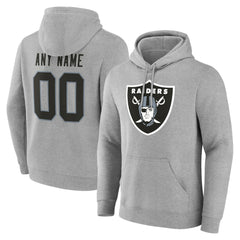 Las Vegas Raiders Big & Tall Team Authentic Custom Hoodie | NFL Outlet