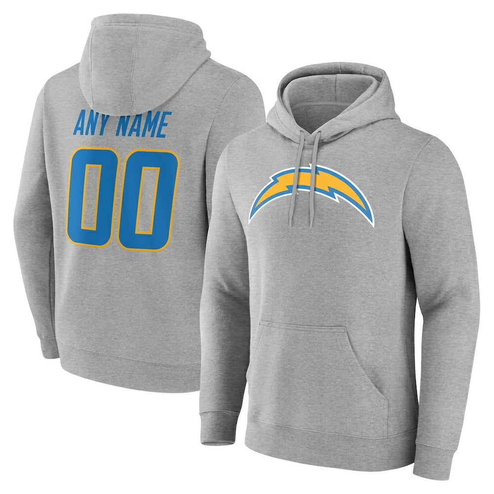 Los Angeles Chargers Big & Tall Team Authentic Custom Hoodie | NFL On sale