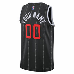 Black Toronto Raptors Unisex 2025/26 City Edition Swingman Custom Jersey | NBA