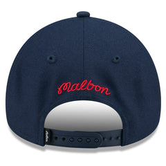 Navy Washington Wizards x Malbon Golf Unisex 9FORTY A-Frame Adjustable Hat | NBA