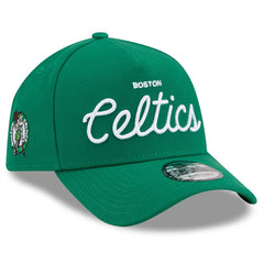 Green Boston Celtics x Malbon Golf Unisex 9FORTY A-Frame Adjustable Hat | NBA