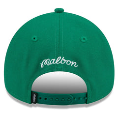 Green Boston Celtics x Malbon Golf Unisex 9FORTY A-Frame Adjustable Hat | NBA