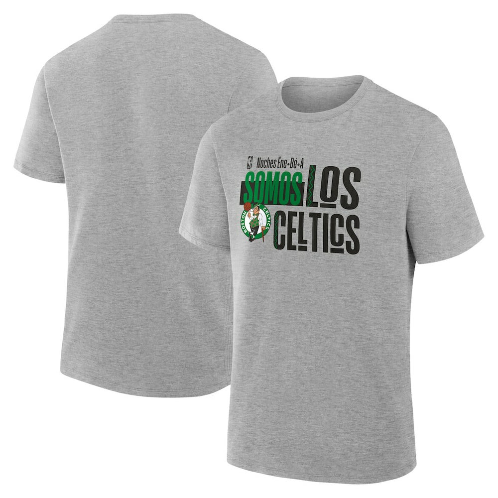 Gray Boston Celtics Noches Training T-Shirt | NBA