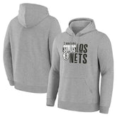 Gray Brooklyn Nets Noches Training Hoodie | NBA