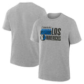 Gray Dallas Mavericks Noches Training T-Shirt sale | NBA