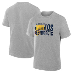 Gray Denver Nuggets Noches Training T-Shirt | NBA