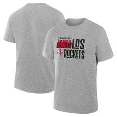 Gray Houston Rockets Noches Training T-Shirt | NBA