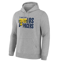 Gray Indiana Pacers Noches Training Hoodie | NBA