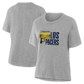 Gray Indiana Pacers Women's Noches Training T-Shirt | NBA