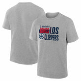 Gray LA Clippers Noches Training T-Shirt | NBA