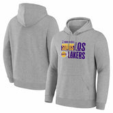 Gray Los Angeles Lakers Noches Training Hoodie | NBA