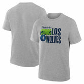 Gray Minnesota Timberwolves Noches Training T-Shirt | NBA