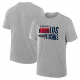 Gray New Orleans Pelicans Noches Training T-Shirt | NBA