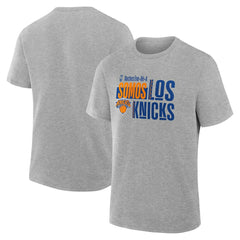 Gray New York Knicks Noches Training T-Shirt | NBA