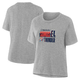 Gray Oklahoma City Thunder Women's Noches Training T-Shirt | NBA