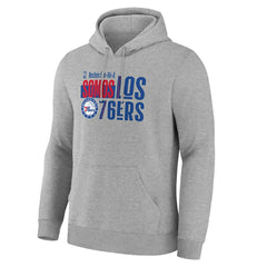 Gray Philadelphia 76ers Noches Training Hoodie | NBA