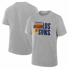 Gray Phoenix Suns Noches Training T-Shirt | NBA