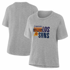 Gray Phoenix Suns Women's Noches Training T-Shirt | NBA