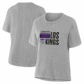 Gray Sacramento Kings Women's Noches Training T-Shirt | NBA