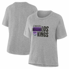 Gray Sacramento Kings Women's Noches Training T-Shirt | NBA