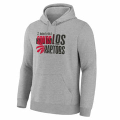 Gray Toronto Raptors Noches Training Hoodie | NBA