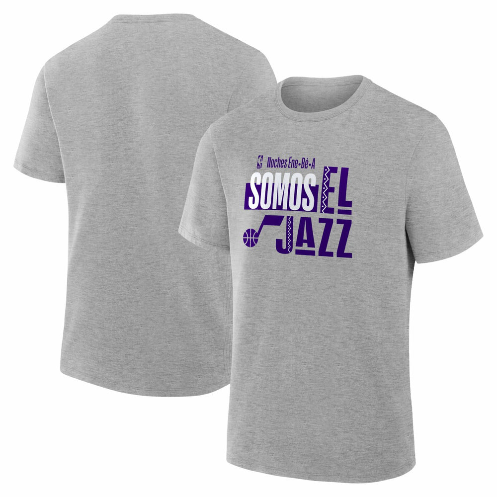 Gray Utah Jazz Noches Training T-Shirt | NBA