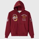 Washington Commanders OVO x NFL Unisex Full-Zip Waffle-Lined Hoodie | NFL New