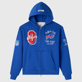Buffalo Bills OVO x NFL Unisex Full-Zip Waffle-Lined Hoodie | NFL Discount