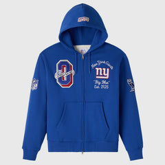 New York Giants OVO x NFL Unisex Full-Zip Waffle-Lined Hoodie | NFL On sale