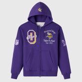 Minnesota Vikings OVO x NFL Unisex Full-Zip Waffle-Lined Hoodie | NFL Discount