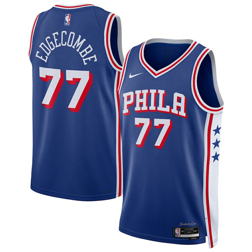 Royal VJ Edgecombe Philadelphia 76ers Unisex Swingman Jersey | NBA