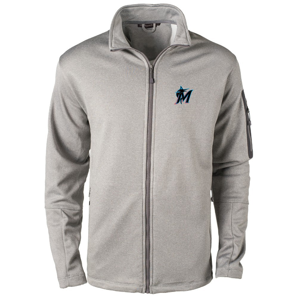 Miami Marlins Dunbrooke Pacific Full-Zip Fleece Jacket - MLB Jackets
