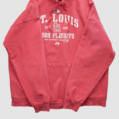 St. Louis Cardinals Majestic 2009 Hooded Pullover Sweatshirt - MLB Pullover