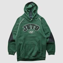 New York Jets NFL 2000s Hooded Pullover Sweatshirt | NFL Discount