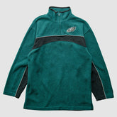 Philadelphia Eagles NFL 2000s 1/4 Zip Sweatshirt | NFL New
