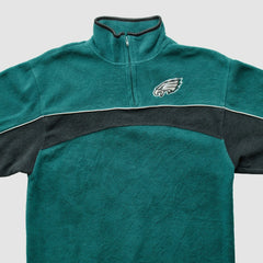 Philadelphia Eagles NFL 2000s 1/4 Zip Sweatshirt | NFL New