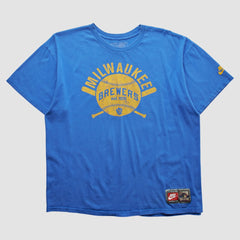 Milwaukee Brewers Nike 2000s T-shirt - MLB T-shirts