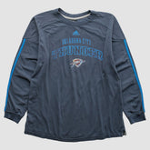 Navy Oklahoma City Thunder 2010s Long Sleeve T-shirt | NBA