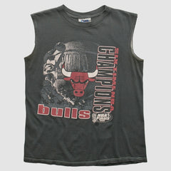 Charcoal Chicago Bulls CSA 1998 Tank sale | NBA