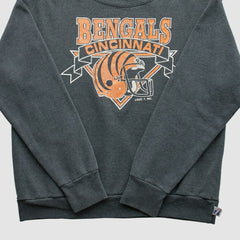 Cincinnati Bengals Logo 7 80s Pullover Sweatshirt | NFL Sale