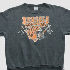 Cincinnati Bengals Logo 7 80s Pullover Sweatshirt | NFL Sale