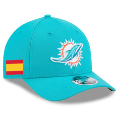 Miami Dolphins Spain Side Patch 9FORTY M-Crown Adjustable Hat | NFL Outlet