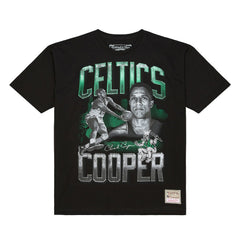 Black Chuck Cooper Boston Celtics 75th Anniversary Pioneers Player T-Shirt | NBA