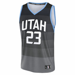 Black Lauri Markkanen Utah Jazz 2025/26 City Edition Fast Break Jersey | NBA