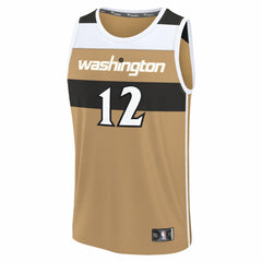 Gold Tre Johnson III Washington Wizards Youth 2025/26 City Edition Fastbreak Jersey | NBA