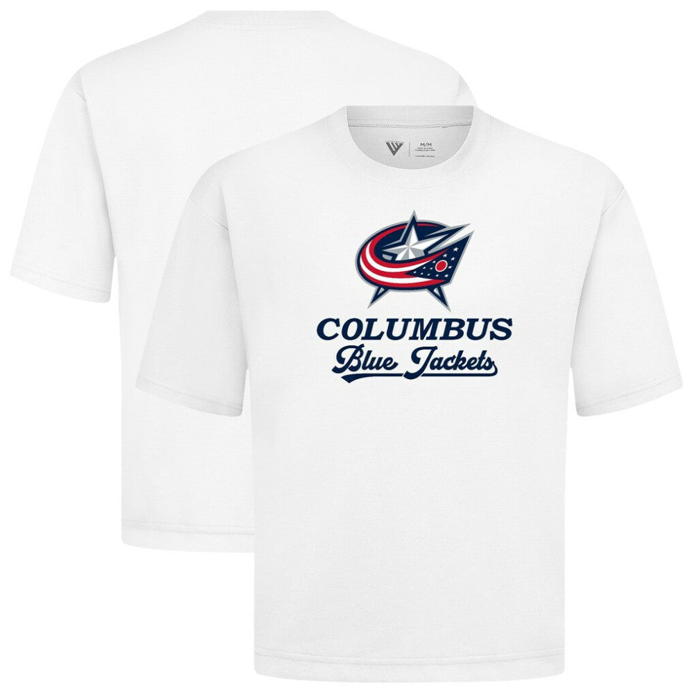 Columbus Blue Jackets Levelwear Team Surge Luxe Signature Knit T-Shirt - NHL T-shirts