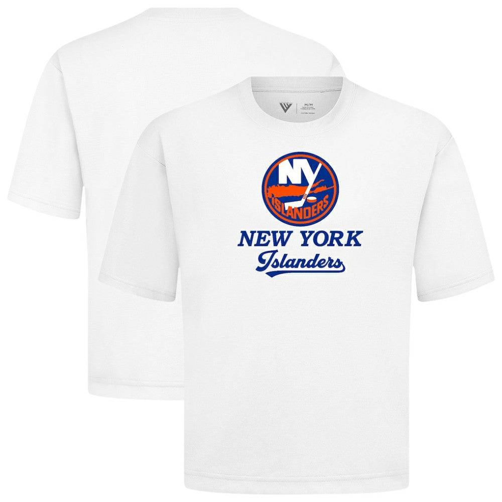 New York Islanders Levelwear Team Surge Luxe Signature Knit T-Shirt - NHL T-shirts