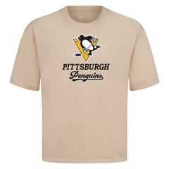 Pittsburgh Penguins Levelwear Team Surge Luxe Signature Knit T-Shirt - NHL T-shirts