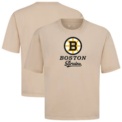 Boston Bruins Levelwear Team Surge Luxe Signature Knit T-Shirt - NHL T-shirts