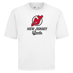 New Jersey Devils Levelwear Team Surge Luxe Signature Knit T-Shirt - NHL T-shirts